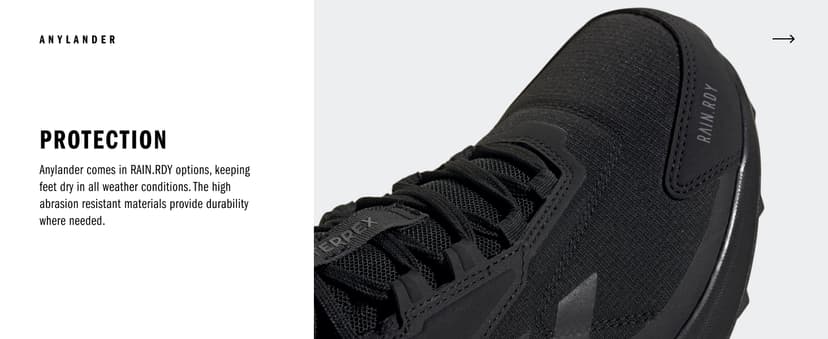 adidas Mens Terrex Anylander Rain.rdy Hiking