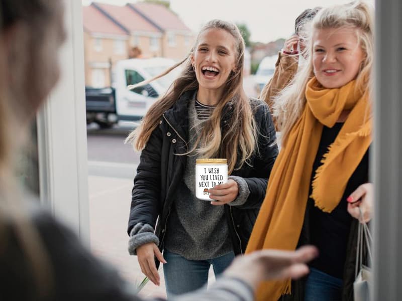 Homsolver Gifts for Women, Birthday Gifts for Women, Unique Friendship Gift for Best Friend Birthday, Her, BFF, Sisters, Besties, Mom - Funny Lavender Scented Candles