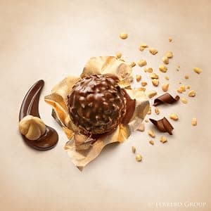 Individually wrapped hazelnut chocolate, gourmet chocolate candy for gifting a sweet treat or snacking Ferrero Rocher Chocolate Candy, Hazelnut Milk Chocolates, 42 Ct, 18.5 oz B07W738MG5