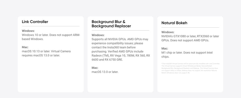 Insta360 Link 2 - PTZ 4K Webcam for PC/Mac, 1/2" Sensor, AI Tracking, HDR, AI Noise-Canceling Mic, Gesture Control for Streaming, Video Calls, Gaming, Works with Zoom, Teams, Twitch & More