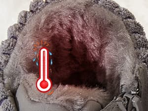 BABUDOG Womens Waterproof Ankle Boots for Outdoor (Non Slip Outsole),Fashion Combat Boots with Side Zipper,Warm Fur Lined Winter Snow Boots