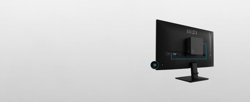 msi PRO MP251W E2 24.5-inch IPS 1920 x 1080 (FHD) Gaming Office Monitor, 120Hz, Adaptive-Synch, HDR Ready, HDMI, VGA Port, Display Port,VESA Mountable, Tilt, Speaker, 4-Side Slim Bezel,1ms, White