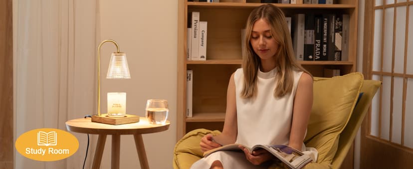 Hong-in Candle Warmer Lamp with Timer Dimmer,Birthday Gifts for Women Mom Sister,House Warming Gifts New Home Room Decor,Vintage Wax Warmer for Scented Wax Jar Candles