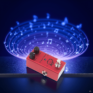 Classic Chorus Guitar Effects Pedal - Crisp 12-String Tone, True Bypass, Aluminum Body, DC 9V Power (Adapter Not Included)