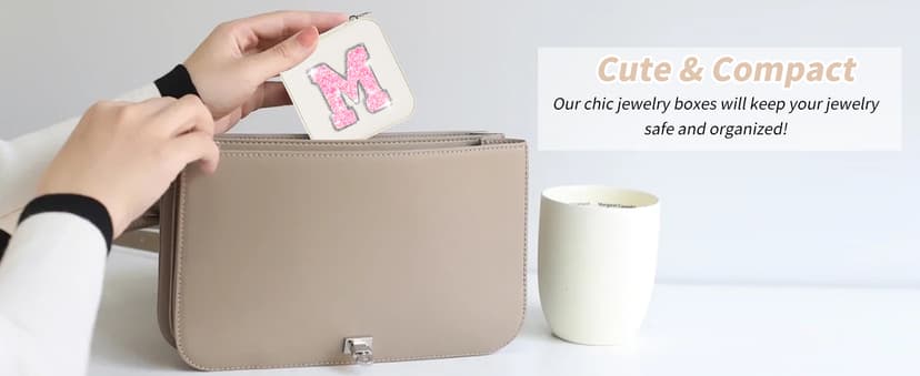 Christmas Gifts for Teens Girls - Gifts for Teen Girl Trendy Stuff,Birthday Gifts for 5 6 7 8 9 10 11 12 13 14 15 Year Old Girls,Cute Travel Jewelry Case Small Box | Lavender,A