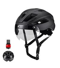 Bike Helmet with Bluetooth, Smart Bike Helmet for Adults Men Women with Built-in Speakers, Auto Brake Blinker, Front and Rear LED Turn Signals Remote Control, Smart Cycling Helmet.