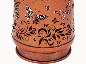 Solar Lanterns Outdoor Waterproof Butterfly Garden Decor Birthday Gifts for Women Mom Grandma, Hanging Solar Lights Metal Lantern Decoration Outside for Yard, Patio, Backyard, Porch