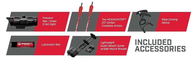 BARNETT Explorer Series Hunting Crossbows - Fast, Lightweight, Compact, Premium Crossbows