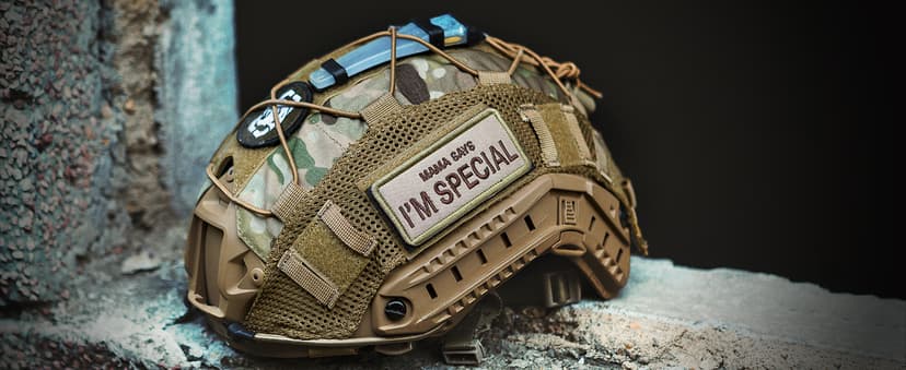 OneTigris Helmet Cover, Tactical Fast Cloth for Ops-Core Fast PJ Helmet in Size M/L, OneTigris PJ Airsoft Cover in Size M/L