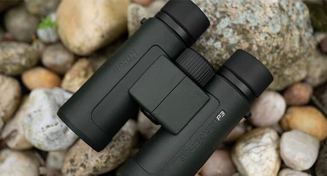 Nikon PROSTAFF P3 8x42 Binocular | Waterproof, fogproof, rubber-armored Full-Size Binocular, wide field of view & long eye relief | Official Nikon USA Model