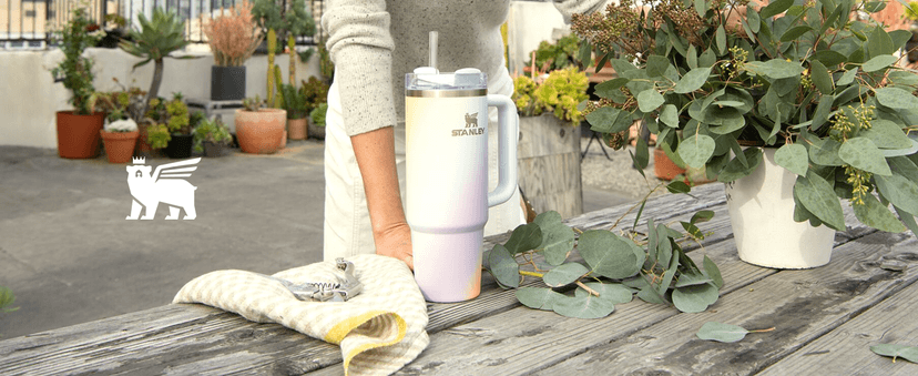 Handle and Straw | 3-Position Lid | Cup Holder Compatible for Travel | Insulated Stainless Steel Cup | BPA-Free STANLEY Quencher H2.0 Flow State Tumbler, 30 oz, Ash B0CJZF9XZZ