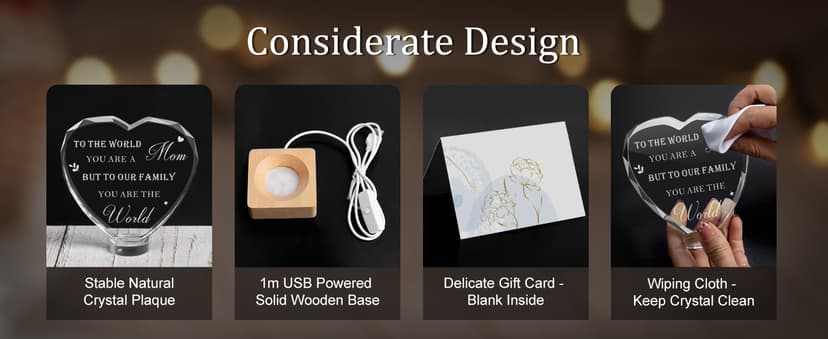 Best Gift to My Bestie 3D Illusion Lamp, to My Best Friend, 3D Crystal Night Light Gift for Bestie's Birthday, Holiday, for Best Friend Sister Girls Women Soft Warm White Colors