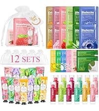 72 Pcs Bulk Gifts For Women, Bulk Facial Mask, Lip Balms, Hand Creams & Under Eye Patches, Spa Party Supplies,Party Favors For Bridal Wedding, Baby Shower,Sleepover Party, Christmas Stocking Stuffers B0FKH49Y6H