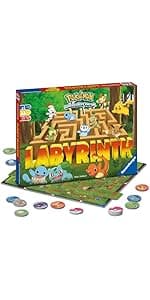 Ravensburger Labyrinth Board Game - A Strategic Maze Challenge for Family Nights - Find Treasures & Block Opponents - MESH Accredited - Great Birthday Gift - 2-4 Players - Kids Ages 7-10 and Older
