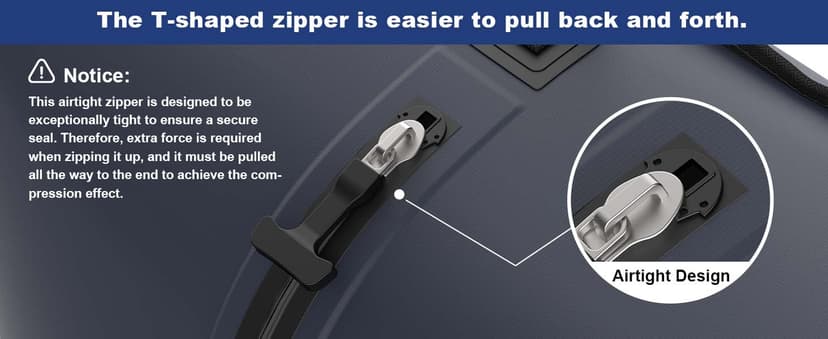 Vacuum Bags for Travel with Electric Pump,34L Waterproof Compression Bags for Carry On Suitcases and Backpack for Air Travel Vacation Camping Boating Outdoor Sports 2 Pack