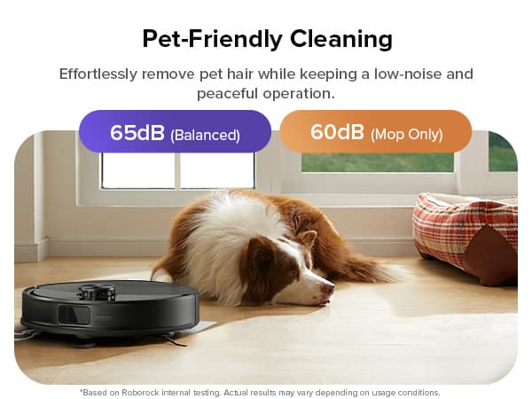 roborock Q10 S5+ Robot Vacuum and Mop, 10,000Pa Suction, Upgraded from Q8 max+, 70 Days Self-Emptying, Obstacle Avoidance, Sonic Mopping, Dual Anti-Tangle Design, Auto Mop Lifting, Ideal for Pet Hair