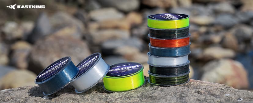 KastKing Destron Essential Monofilament Fishing Line, Advanced Polymer Coating for High Abrasion Resistance, Super Smooth, High Strength, Low Memory Mono Line, Fresh and Saltwater Fishing
