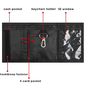 RFID Kids Wallet for Boys, Gamer Boys Wallet for Kids w/Coin Pocket, Video Game Toddler Wallet for Boys, Children Child Wallet Ages 4-5-6-7-8-9-10-11-12 for Christmas/Birthday Gifts, Joystick