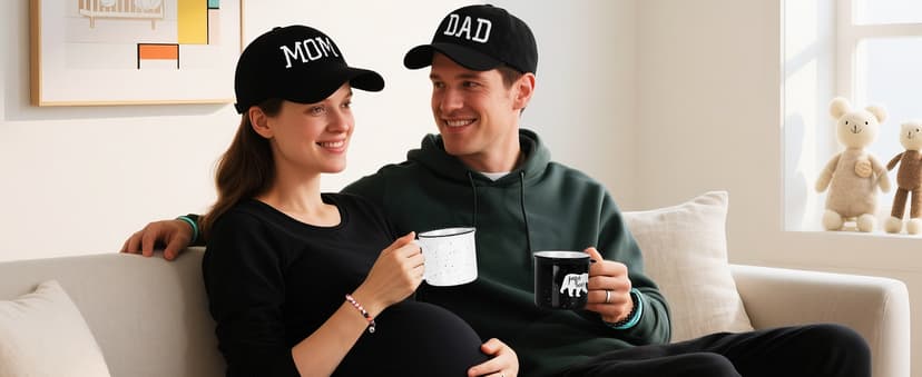 Best New Parents Gifts for Couples,First Time New Mom and Dad to Be Gifts Expecting Parents,Gender Reveal Gift for Parent to Be, Baby Gift Basket 2025,Baby Shower,decisive Coin,Pregnancy,Girl,Boy