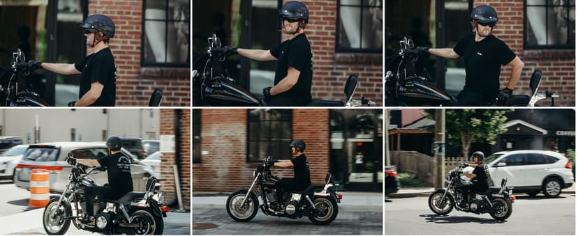 VCAN Cruiser Half Face Motorcycle Helmet with Drop-Down Sun Visor, Removable Peak and Quick Release Buckle