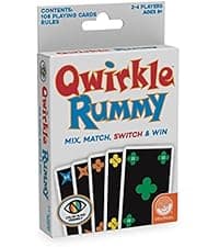 Qwirkle Board Game - Strategy Game for 2-4 Players Ages 6+ - Deluxe with Trays