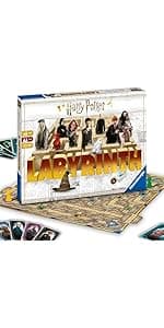 Ravensburger Labyrinth Board Game - A Strategic Maze Challenge for Family Nights - Find Treasures & Block Opponents - MESH Accredited - Great Birthday Gift - 2-4 Players - Kids Ages 7-10 and Older