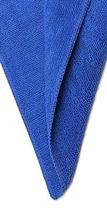 CARCAREZ Microfiber Towels for Cars, Car Drying Wash Detailing Buffing Polishing Towel with Plush Edgeless Microfiber Cloth, 450 GSM 16x16 in. Pack of 6