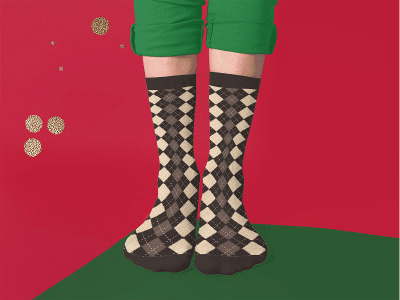 FOURSTUFF Socks for Women, Men - Socks for Grandma, Sister, Wife - Christmas Gifts for Women, Men