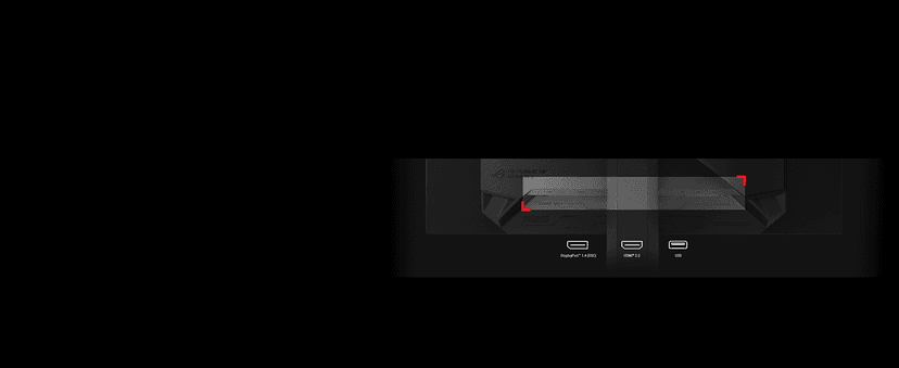 ASUS ROG Strix 27” 1440P OLED Gaming Monitor (XG27AQDMG) - QHD, Glossy OLED, 240Hz, 0.03ms, Custom Heatsink, Anti-flicker,Uniform Brightness, G-SYNC Compatible, 99% DCI-P3, DisplayWidget, 3yr warranty