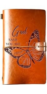 Wife Gifts from Husband, To My Wife Leather Journal, 140 Page Wife Refillable Writing Journal, Anniversary Wedding Christmas Gifts for Wife from Husband, Romantic Gifts for her