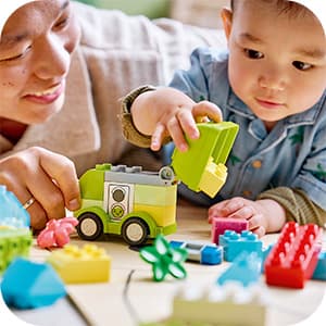 Building Toys for Boys & Girls, Ages 1.5+, Develops Fine Motor Skills, Learning Playset, 42 Pieces, Gift for Toddlers LEGO DUPLO My First Creative Vehicles 10474 B0FMS6DY4Q