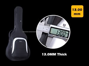 Rosen G31 Dreadnought Acoustic Guitar Soild Mahogany Top 41 Inch Guitarra Full Size Cutaway with Gloss Finish Bundle Starter Kit with Gig Bag, Strings, Strap, and Picks