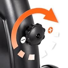 Mini Exercise Bike, AGM Under Desk Bike Pedal Exerciser Foot Cycle Arm & Leg Pedal Exerciser with LCD Screen Displays