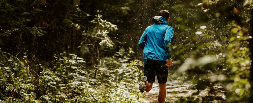 baleaf Men's Rain Jacket Waterproof Windbreaker Raincoat Running Cycling Hiking Gear Hood Lightweight Reflective Packable