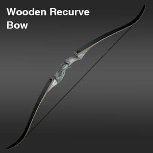 Black Hunter Takedown Recurve Bow, 60" Right Handed & Left Handed Archery Recurve Bows with Ergonomic Design for Adults Beginners to Advanced Outdoor Practice & Hunting (25-60 lbs)