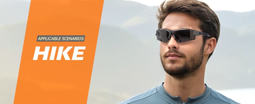 CIFOYA Polarized Sports Sunglasses for Men and Women - UV Protection Half Frame Sun Glasses for Running Baseball Fishing