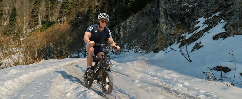 Electric Bike, 16'' Fat Tire E-Bike for Teens/Adults, 500W Small E-Bike with 36V/12.8Ah Removable Battery, Up to 22MPH, 45 Mile Range, Electric Dirt/Mountain Bike for Woman/Men A13