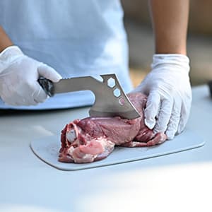 Portable Butcher Game Processor Set, 12 Pieces KNINE OUTDOORS Hunting Deer Knife Set Field Dressing Kit B099QTQ98L