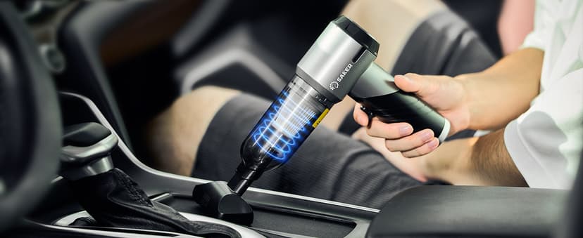 Mini Car Vacuum with Brushless Motor,Air Duster Blower,Rechargeable Foldable Vacuum Cleaner,for Home, Office Pet,Gifts Saker Handheld Car Vacuum Portable Cordless17000Pa HL132 Black B0D8PQHYV3