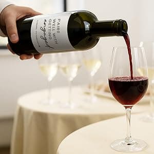 FBCCZEY Engaged Gifts, Engagement Gifts for Couples Her, Engagement Party Decorations Gifts for Engaged Couple Wine Bag, Pairs Well with Getting Engaged Wine Bottle Bag