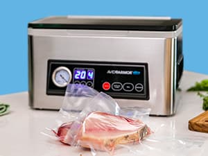 Avid Armor Chamber Vacuum Sealer Machine USV20 Ultra Series for Wet Foods, Meat Vacuum Packing Machine, Compact with 11.5-Inch Vaccum Sealer Bar