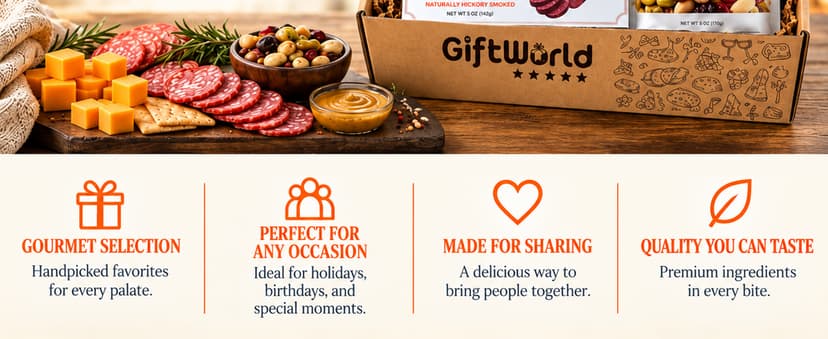 Food Gifts for Men, Meat Sampler For Men, Tailgating, Business, Congratulations, Care Packages, Thanksgiving & Holiday Gifts Charcuterie Meat and Cheese Gift Basket, Charcuterie Board Food Items B09TZ6BMRD