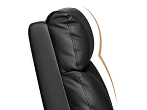 Homall Recliner Chair, Recliner Sofa PU Leather for Adults, Recliners Home Theater Seating with Lumbar Support, Reclining Sofa Chair for Living Room (Black, Leather)