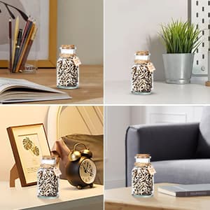 Birthday Gag Gifts for Women Men Adults Her Him, Jar of Wooden Cutout Letter Piece (5oz) - White Elephant Gifts for Friend Coworker Funny Presents Ideas for Christmas Valentines Anniversary Retirement