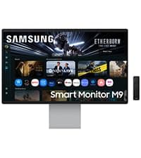 Samsung 32” Smart Monitor M7 (M70F) 4K UHD Display, Samsung Vision AI, Smart TV Apps, Gaming Hub, USB-C, HDMI and USB-A, Black, LS32FM702UNXZA, 2025