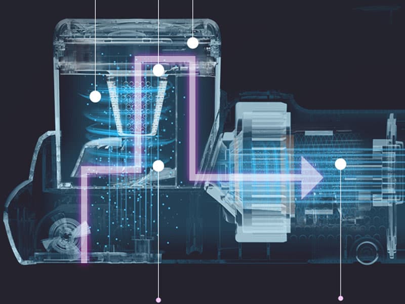 Mattress Vacuum Cleaner, Handheld UV Bed Vacuum Cleaner 16KPa & 12800 Vibrations Per/Min Upgraded Effectively Clean Up Bed, Pillows, Cloth Sofas, Carpets and Ther Fabric Surfaces