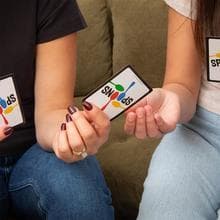 Spoons in a Case, Card Games for Kids - Spoons Game, Fun Family Games for Kids and Adults, Game Night, Travel Games, 3-6 Players, Ages 7+