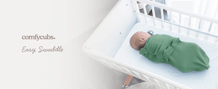 Comfy Cubs Easy Swaddle Blanket, 3 Pack - 100% Cotton Newborn Wrap, Small for 0-3 Months Infants, with Adjustable Velcro, Breathable and Durable Sleep Sack for Babies - Blush, Mauve & Mulberry