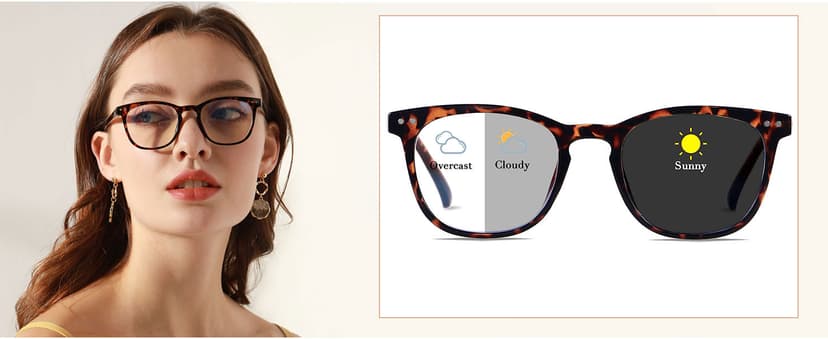 ANDWOOD Blue Light Blocking Glasses Women Men Computer Small Face Clear Bluelight Blocker Eyeglasses Frame