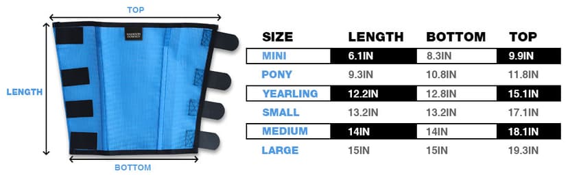 Harrison Howard Loose Fitting Fly Boots UV-Protective Extra Tough Mesh Ventilated Four Fasteners Stay-on Design Protect Horse Legs & Stomp-Reducing Set of 4 Magenta Large